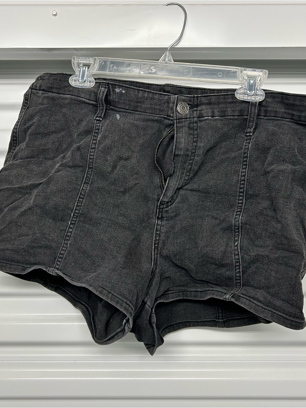 wild fable Black Denim High-Rise Jean Shorts